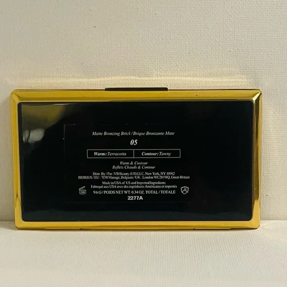 Victoria Beckham Matte Bronzing Brick Bronzer - Shade 05 Terracotta / Tawny NIB - Picture 7 of 11